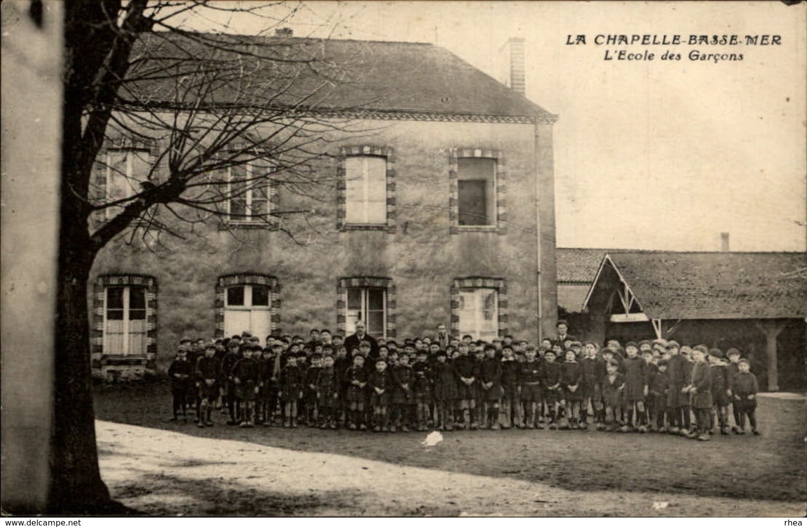 44 - LA CHAPELLE-BASSE-MER - école Des Garçons - La Chapelle Basse-Mer