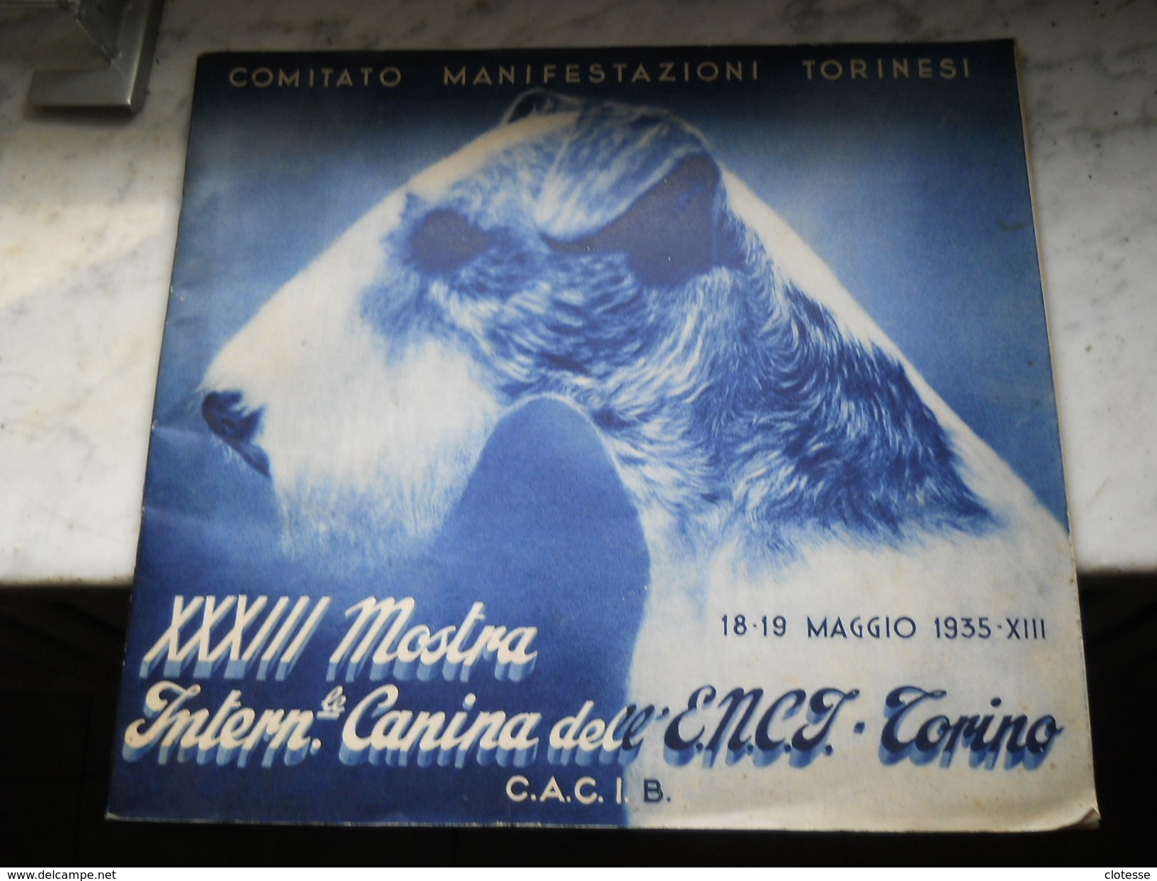 Mostra Canina Chiens Cani 1935 - Oorlog 1939-45