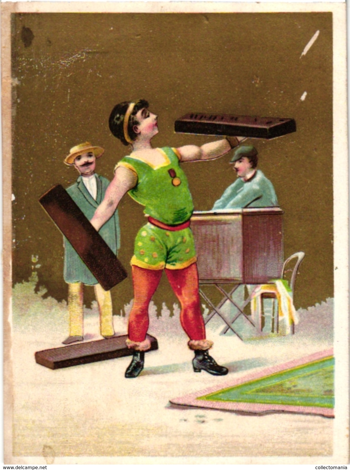 2 Cards C1895 Pub Brillant Oriental St Nazaire Weight-Lifting HALTEROPHILIE - Other & Unclassified