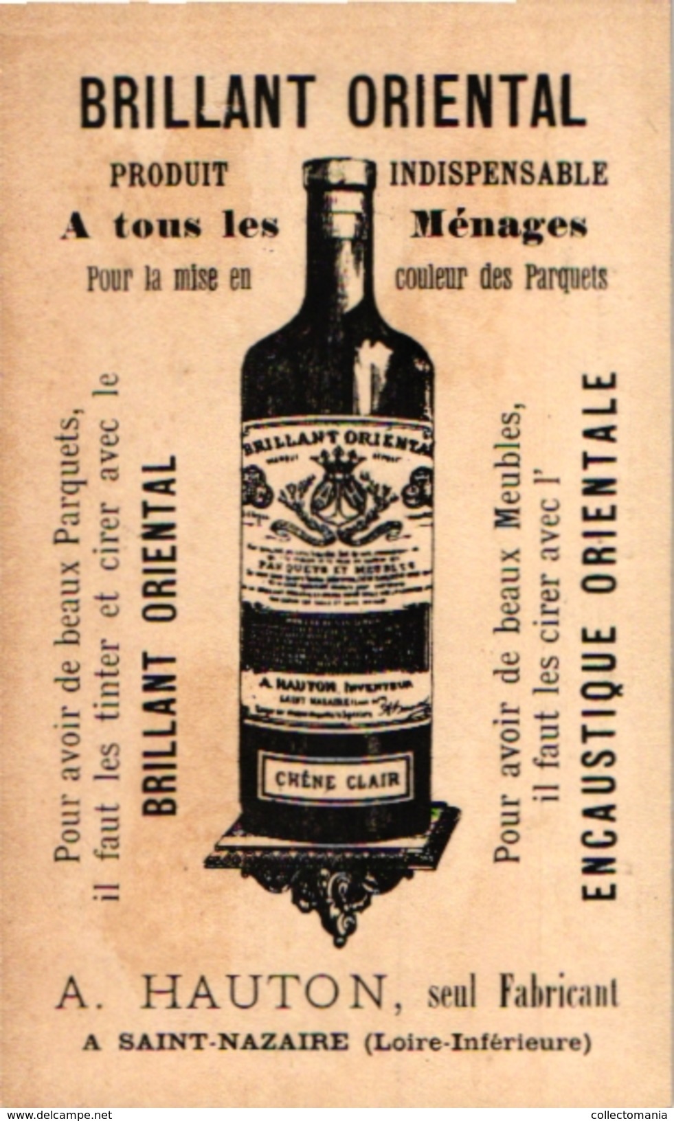 2 Cards C1895 Pub Brillant Oriental St Nazaire Weight-Lifting HALTEROPHILIE - Autres & Non Classés