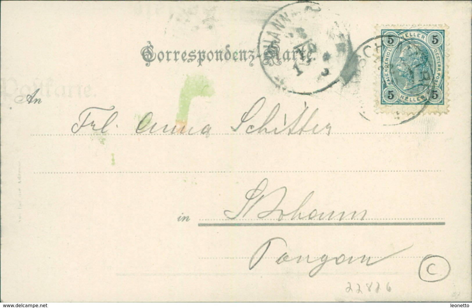 AK Windisch Matrei, Gesamtansicht, O Um 1904 (22826) - Matrei In Osttirol