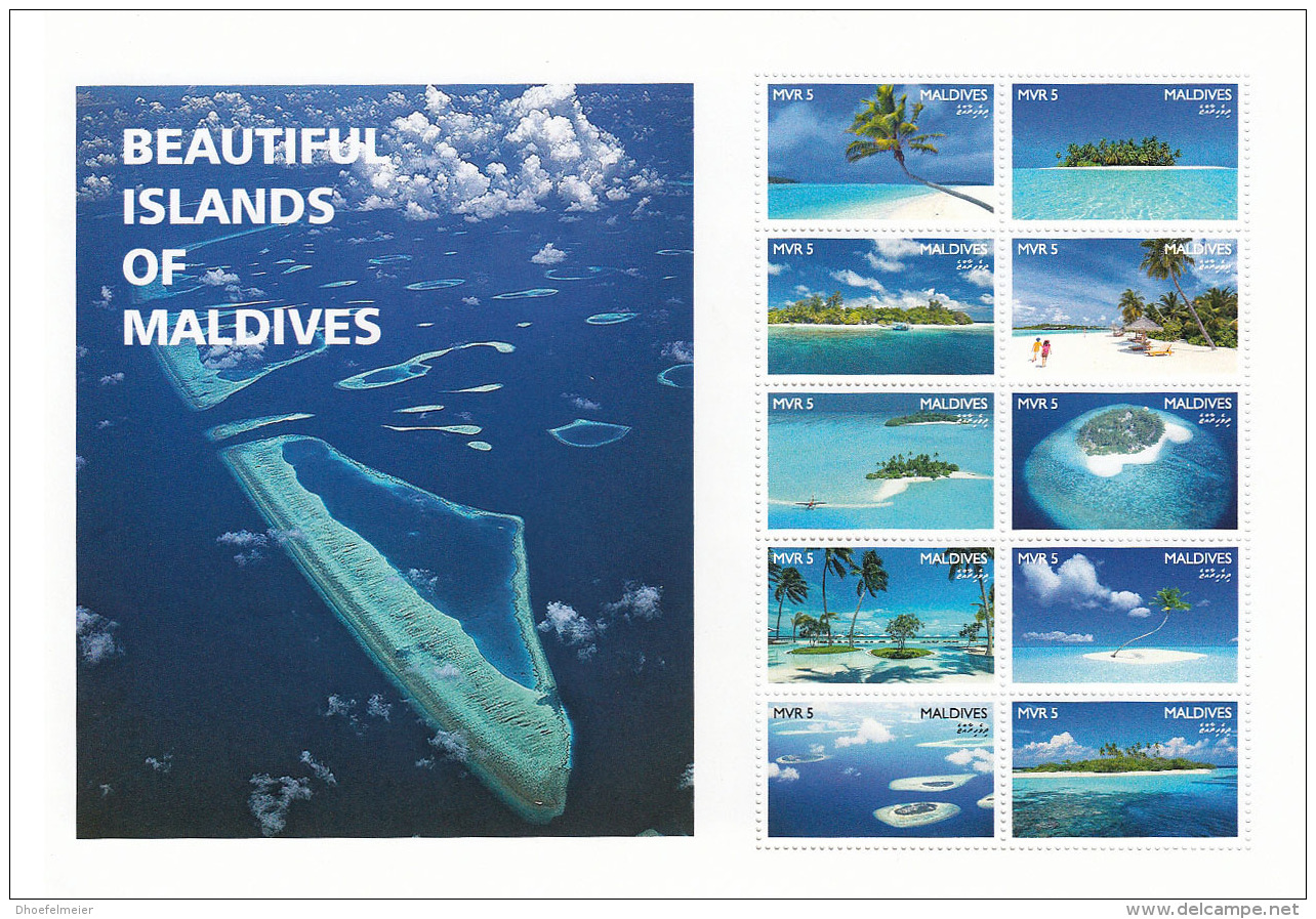 MALDIVES 2016 ** Islands Of Maldives Inseln Der Malediven M/S - IMPERFORATED - A1708 - Inseln