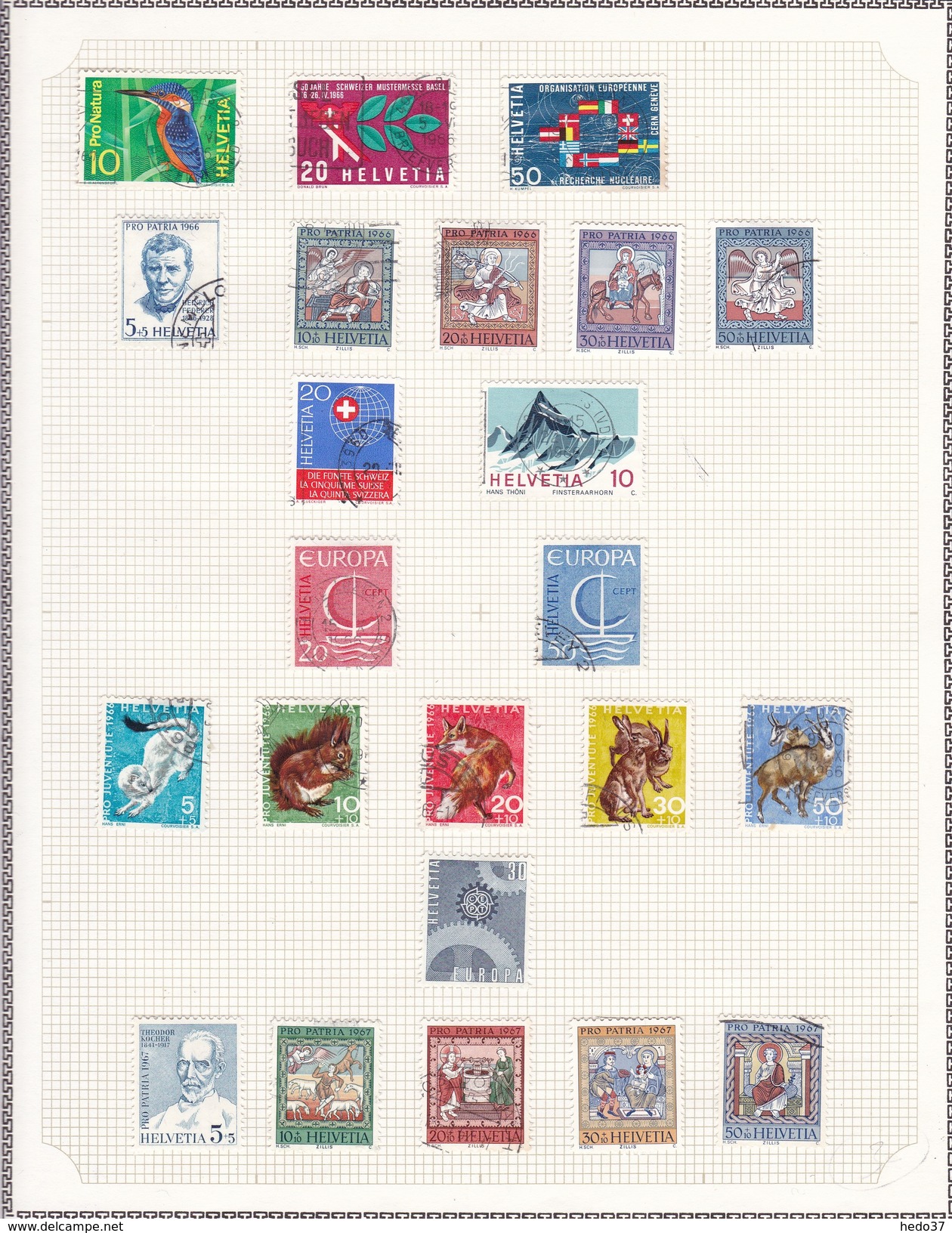 Suisse - Collection Vendue Page Par Page - Timbres Neufs * / Oblitérés - B/TB - Collections