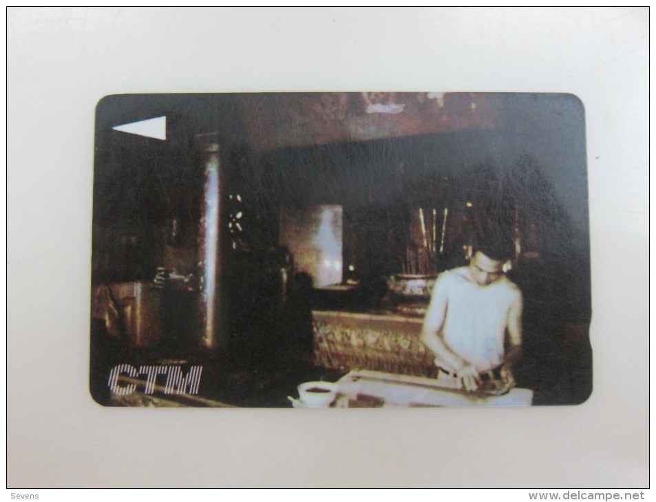 GPT Magnetic Phonecard,17MACC Traditional Profession- Paper-making,used,special Price - Macau