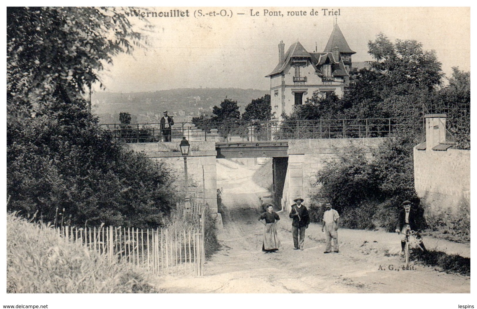 78 - VERNOUILLET-- Le Pont , Route De Triel - Vernouillet