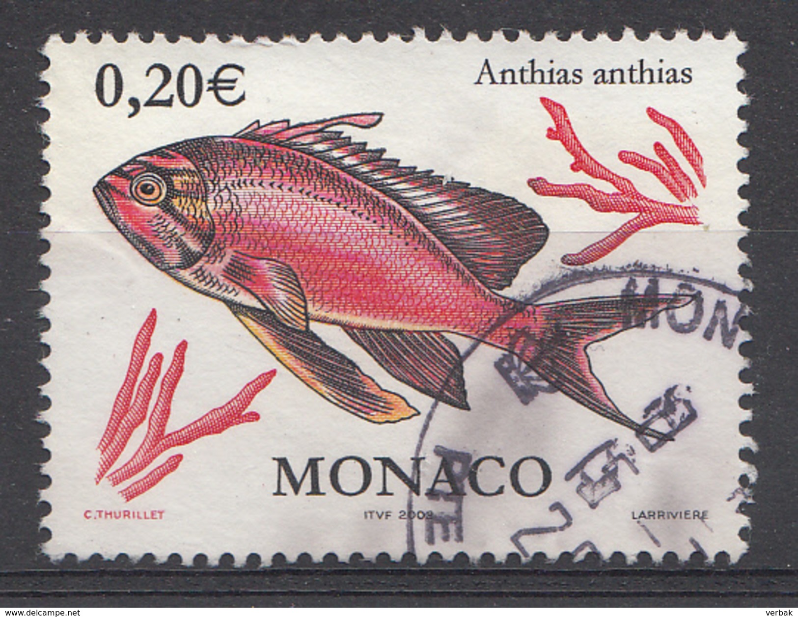 MONACO Mi.nr.:2577 Fauna Und Flora  2002 OBLITÉRÉS / USED / GESTEMPELD - Oblitérés