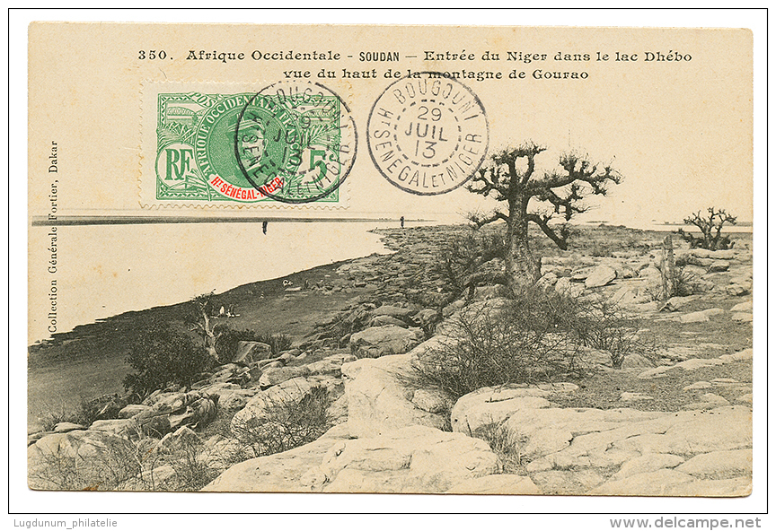"BOUGOUNI" : 1913 5c Obl. BOUGOUNI HT SENEGAL ET NIGER Sur Carte Pour SIKASSO. TTB. - Autres & Non Classés