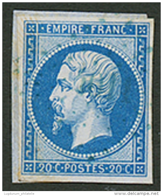 KERASSUNDE : 20c(n&deg;14) TB Marg&eacute; Obl. PC 4011 Bleu De KERASSUNDE. Frappe Lisible De Ce Cachet Rare. Cote 700&e - Altri & Non Classificati