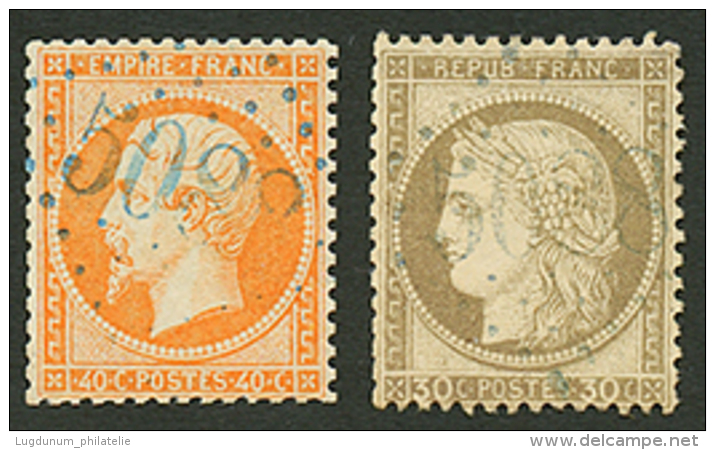 INEBOLI : 40c(n&deg;23) + 30c CERES(n&deg;56) Obl. GC 5088 D' INEBOLI. Frappe Moyenne Mais Lisible. RARE. Cote 1450&euro - Other & Unclassified