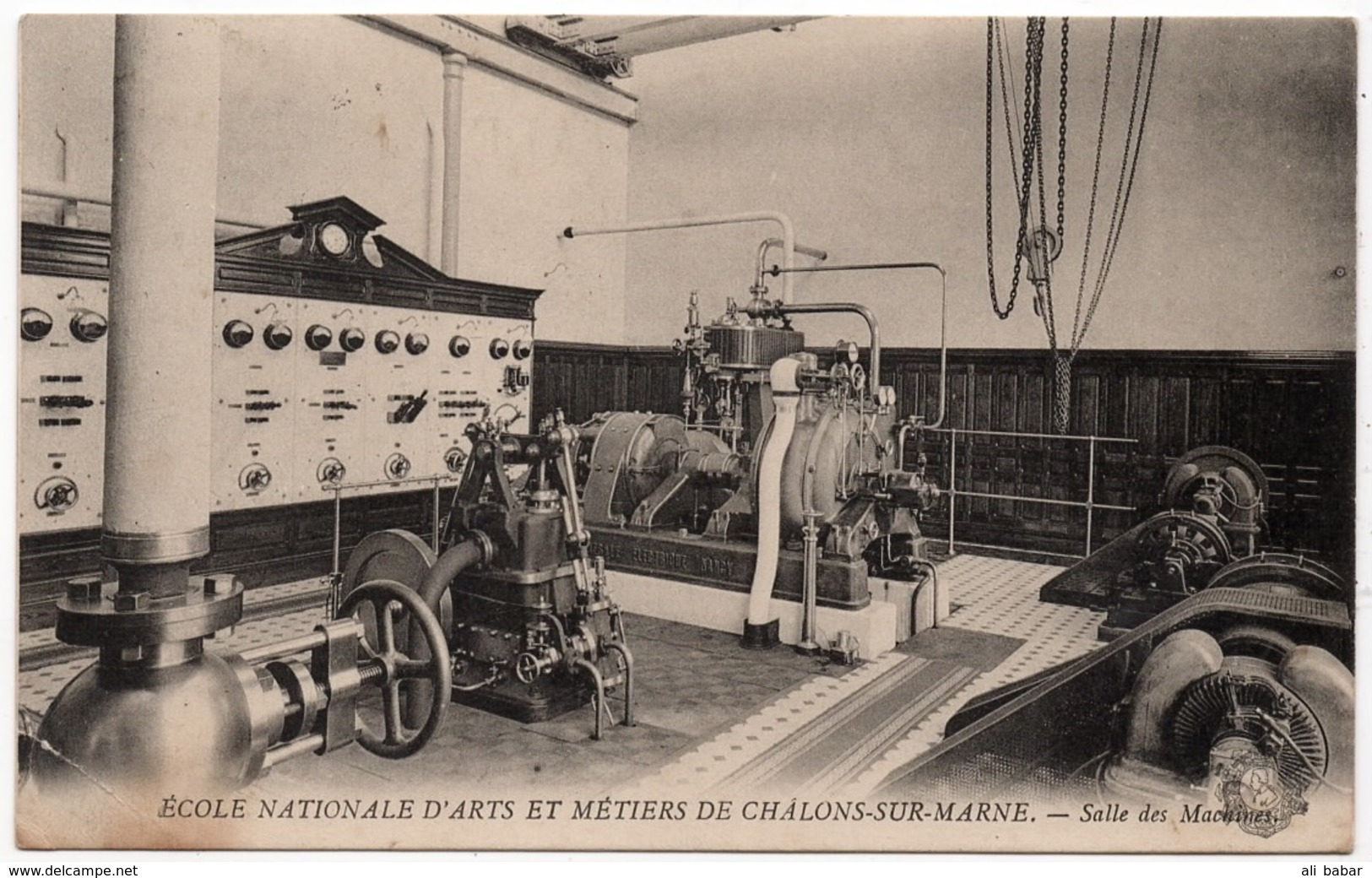 Châlons Sur Marne : La Salle Des Machines De L'Ecole D'arts Et Métiers (Editeur Non Mentionné) - Châlons-sur-Marne