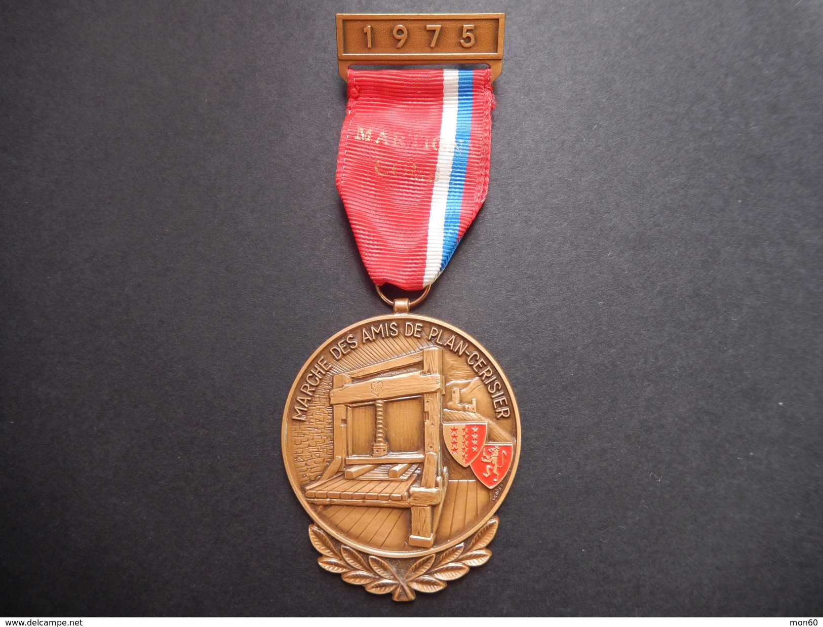 Medaglia Svizzera 1975 - Marche Des Amis De Plain-Cerisier - ME71 - Altri & Non Classificati