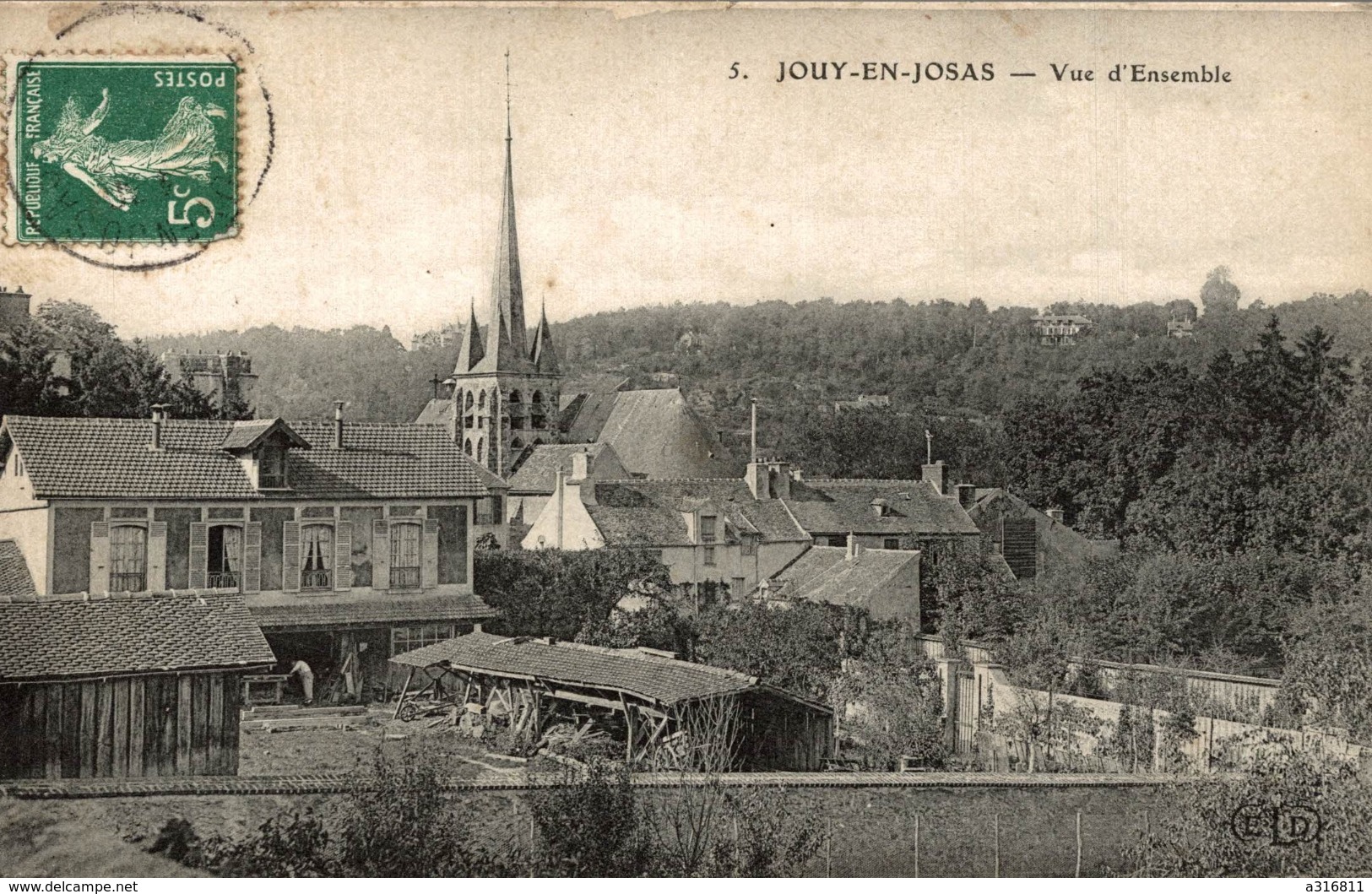 JOUY EN JOSAS VUE D ENSEMBLE - Jouy En Josas