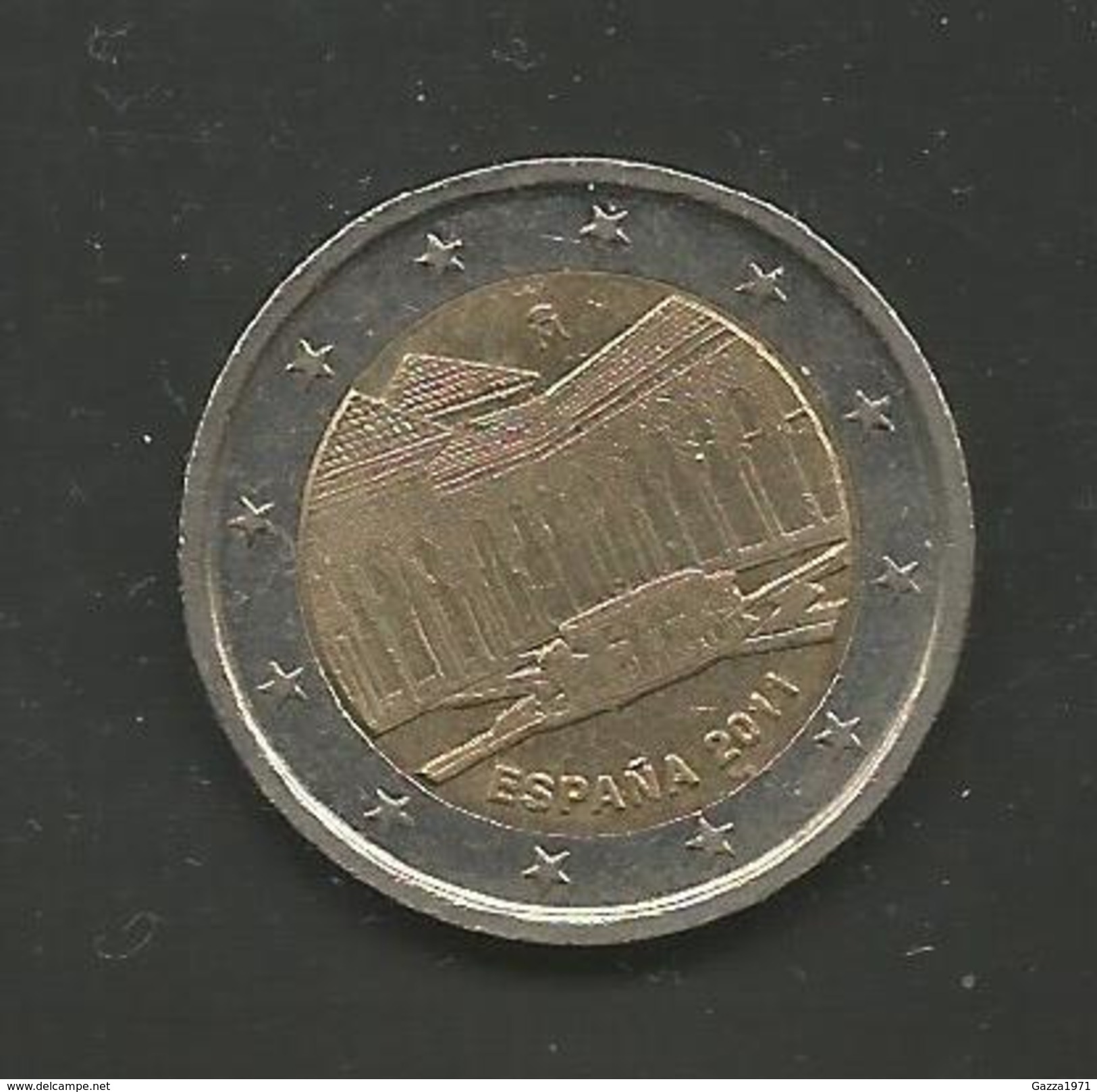 Spagna, 2 Euro, Alhambra, 2011. - Spagna