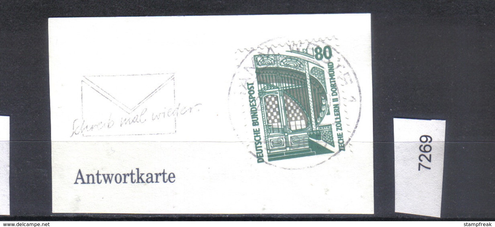 BRD Mi.1342A Stempel Hamm Westf 1 Schreib Mal Wieder - Gebraucht