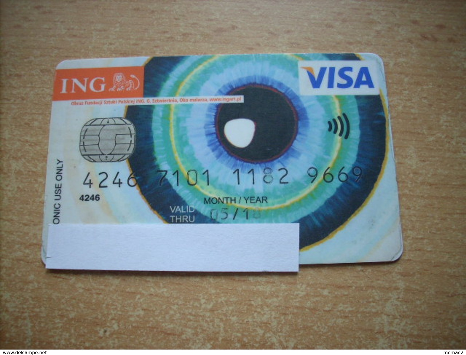 Credit Card No 14!!! Poland!!! - Cartes De Crédit (expiration Min. 10 Ans)