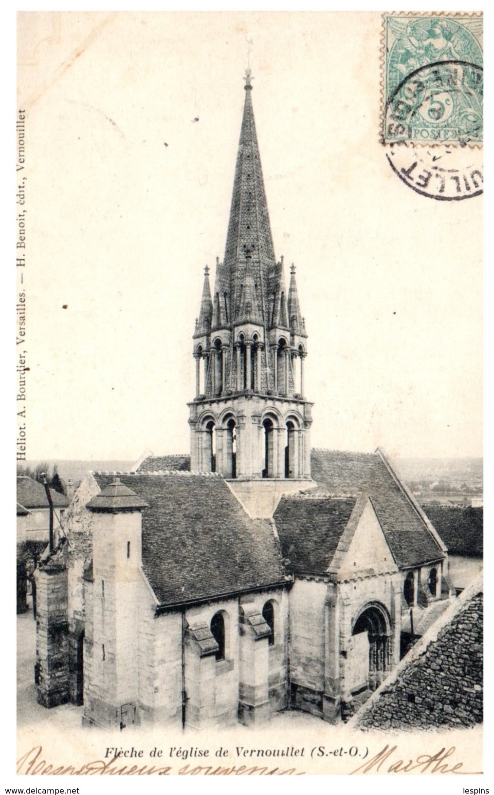 78 - VERNOUILLET -- Flêche Del'Eglise - Vernouillet