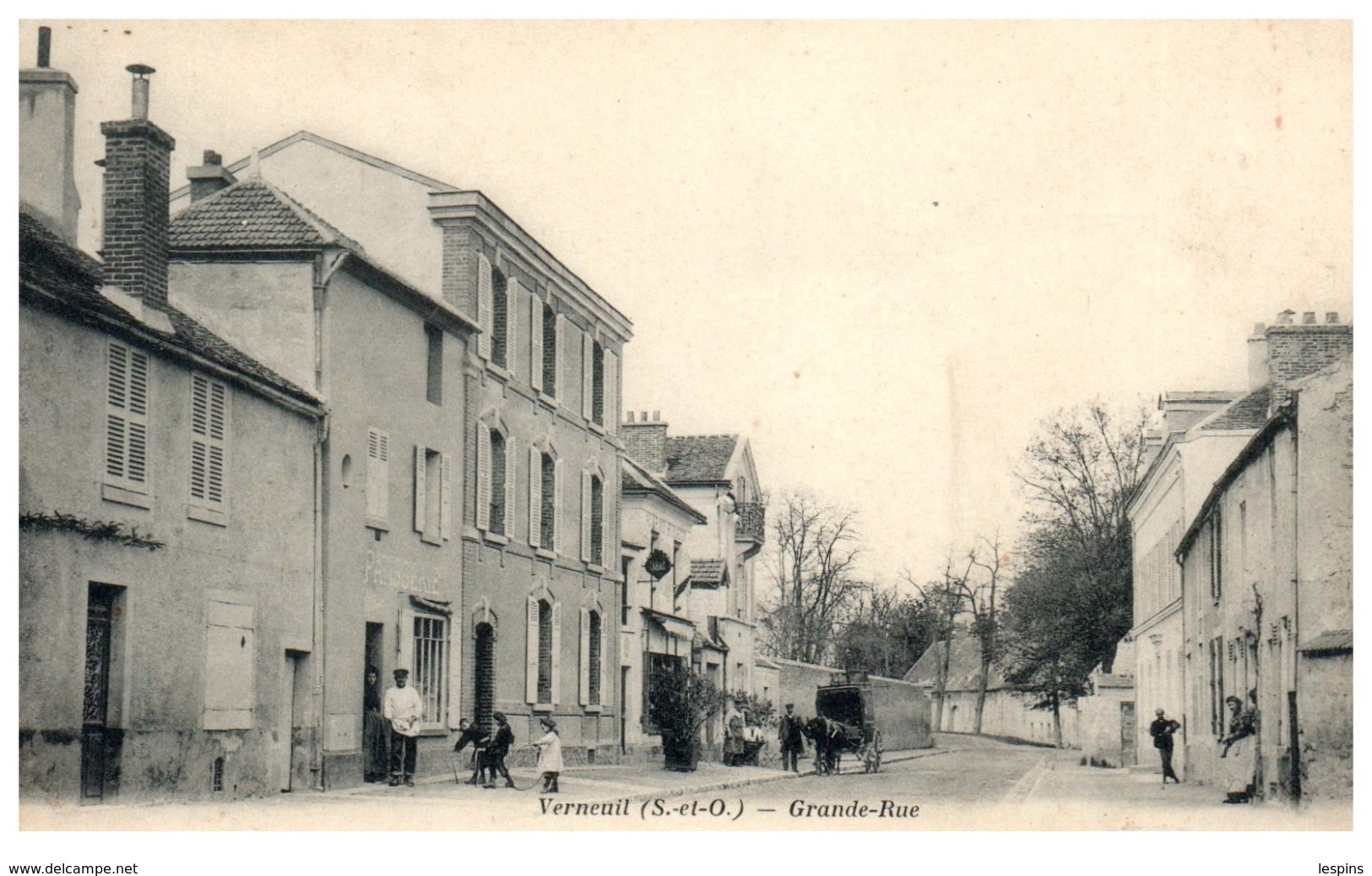 78 - VERNEUIL -- Grande Rue - Verneuil Sur Seine