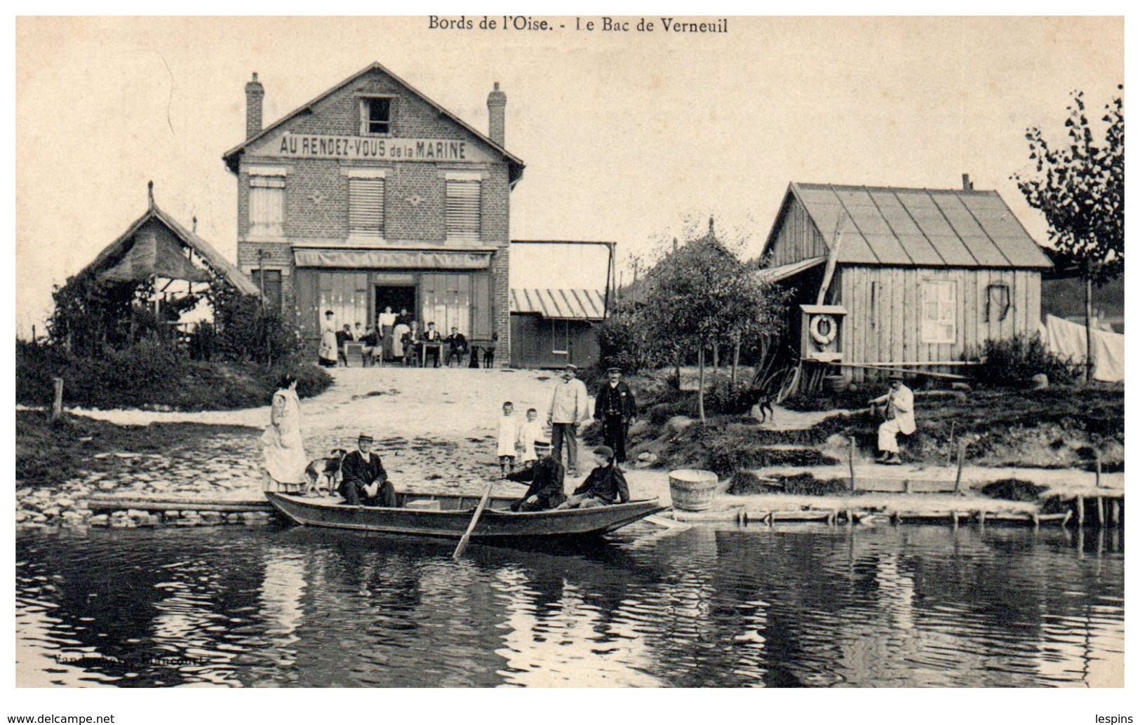 78 - VERNEUIL -- Le Bac - Verneuil Sur Seine