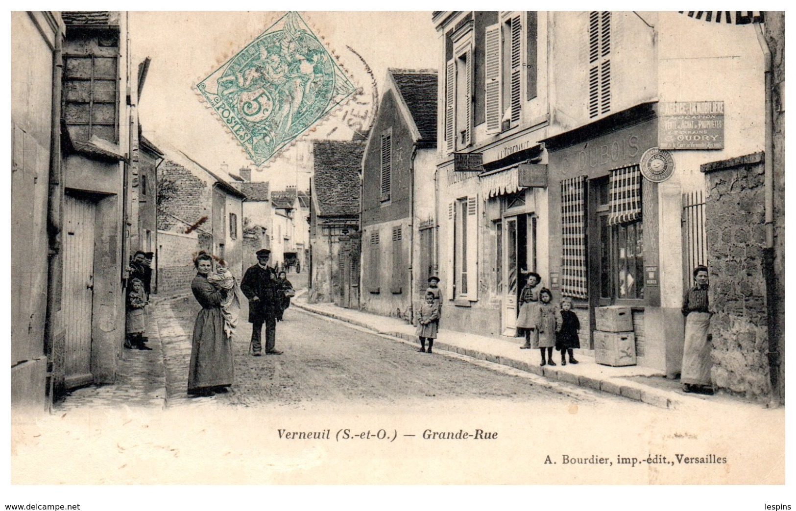 78 - VERNEUIL --  Grande Rue - Verneuil Sur Seine