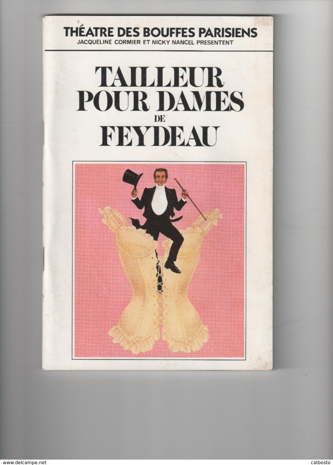 Théatre Des Bouffes Parisiens "Tailleur Pour Dames" De Georges Feydeau 1985 - Programmes