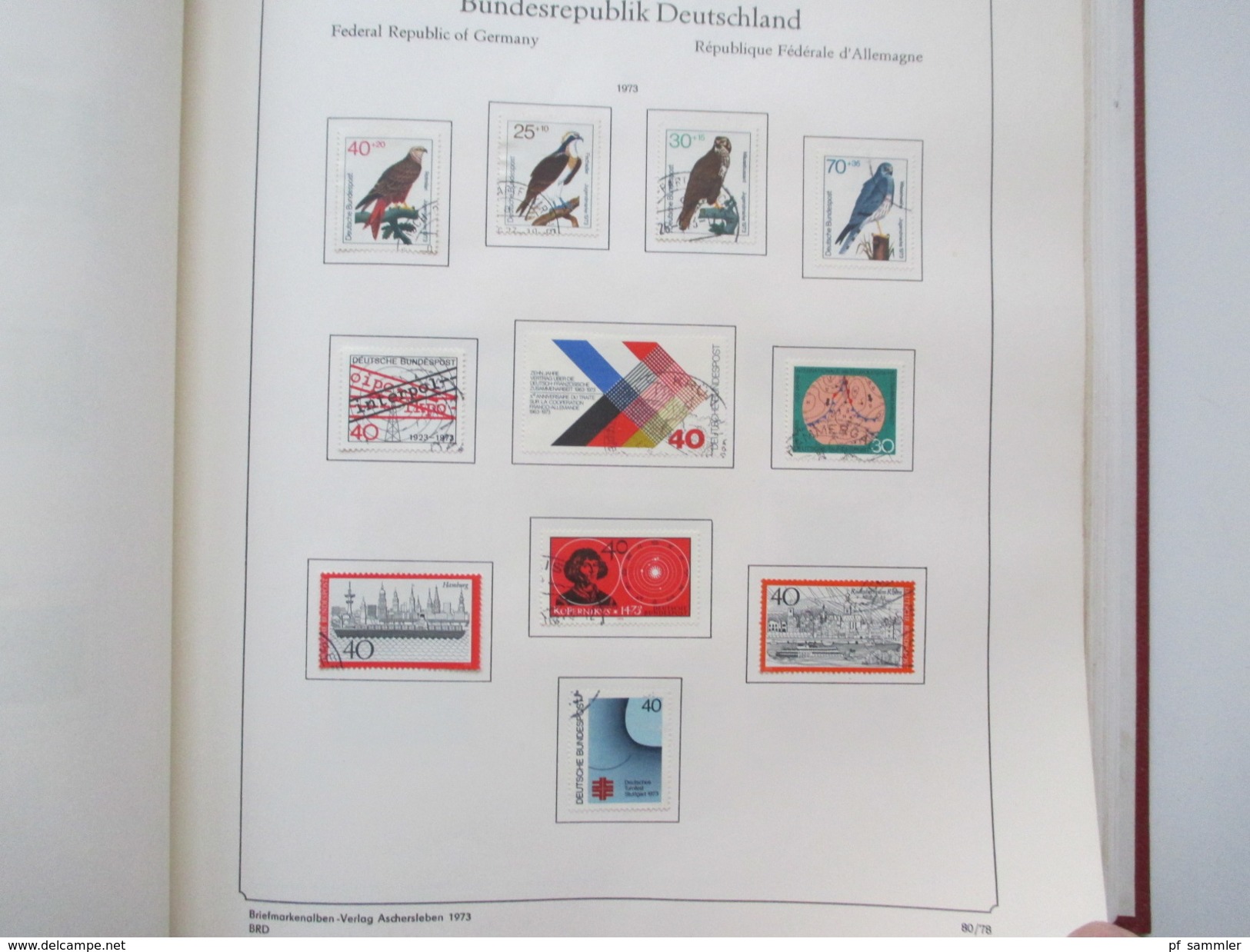 All. Besetzung / Bund 1949 - 1998 gestempelt! ab 55 komplett! Später viele Randstücke! + lose Marken! Fundgrube!!