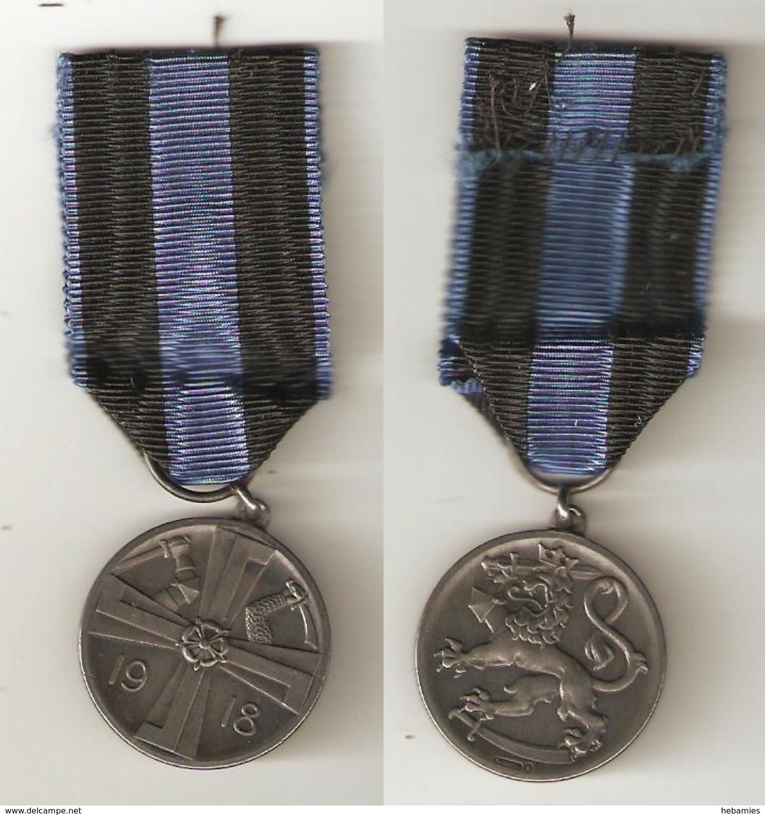 FINLAND - THE COMMEMORATIVE MEDAL Of THE WAR OF INDEPENDENCE 1918 - - Autres & Non Classés