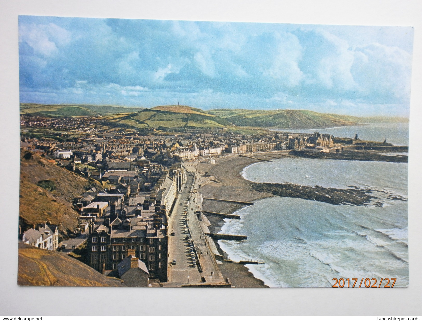 Postcard Aberystwyth From Constitution Hill Wales My Ref B2490 - Unknown County