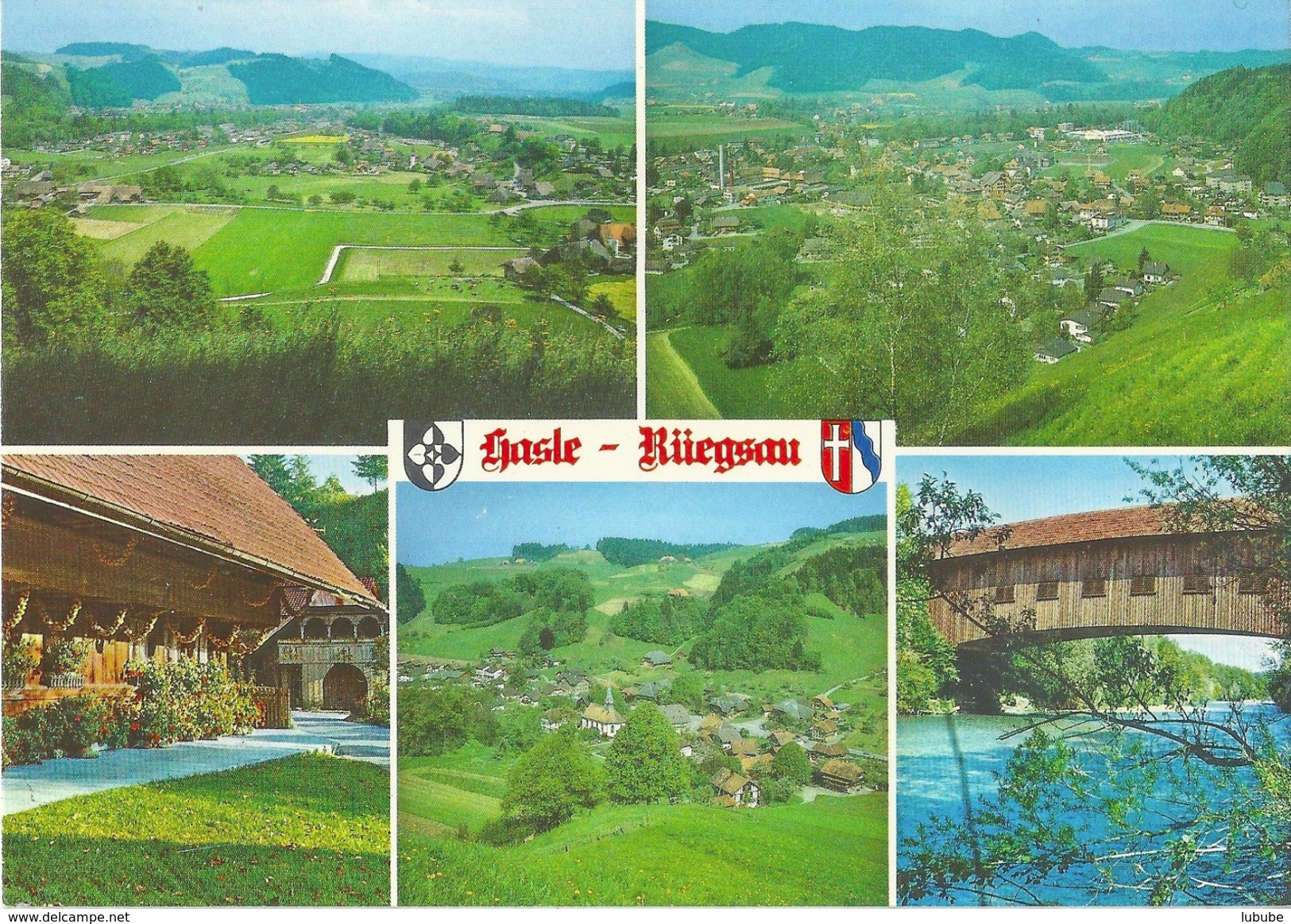 Hasle Rüegsau - 5 Bilder           Ca. 1980 - Hasle Bei Burgdorf