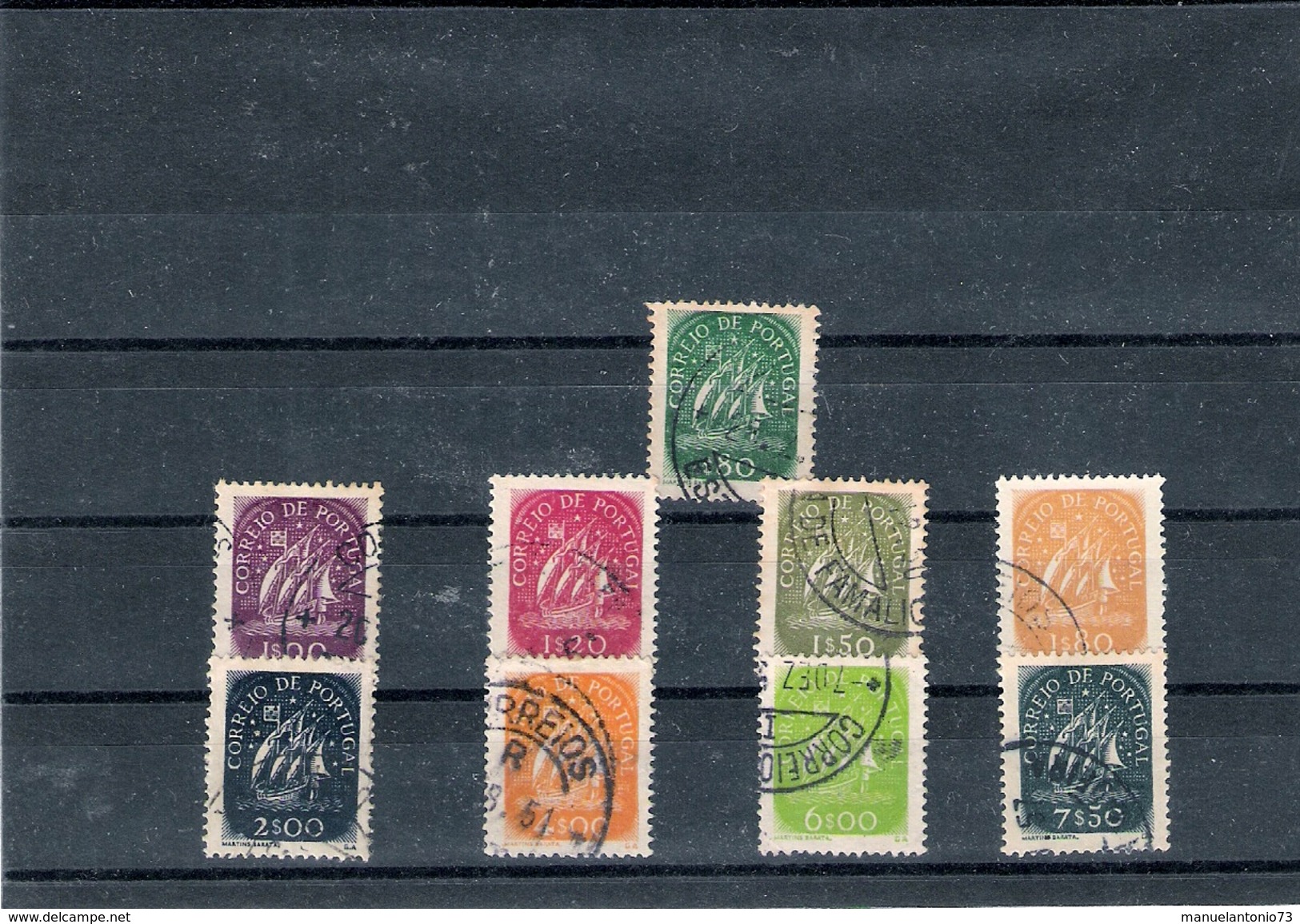 PORTUGAL USED STAMPS 1948 #AFINSA 696/704 - Gebraucht