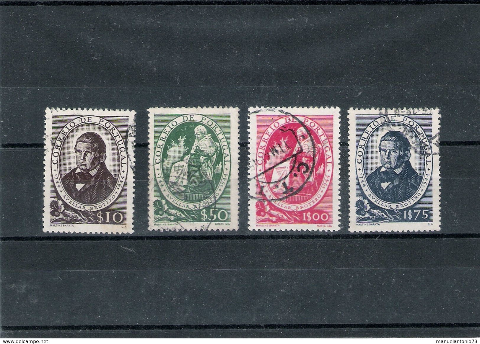 PORTUGAL USED STAMPS 1944 #AFINSA 640/643 - Gebraucht