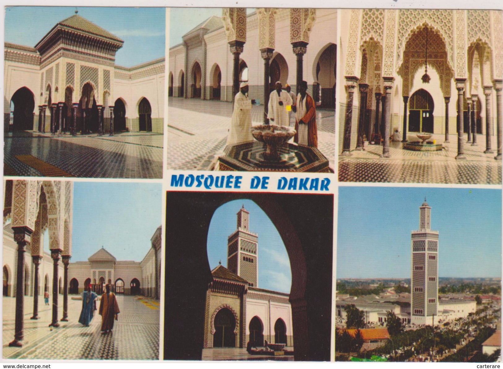 AFRIQUE DE L´OUEST,Sénégal,prés Guinée,DAKAR,TEMPLE,MOSQUEE - Senegal