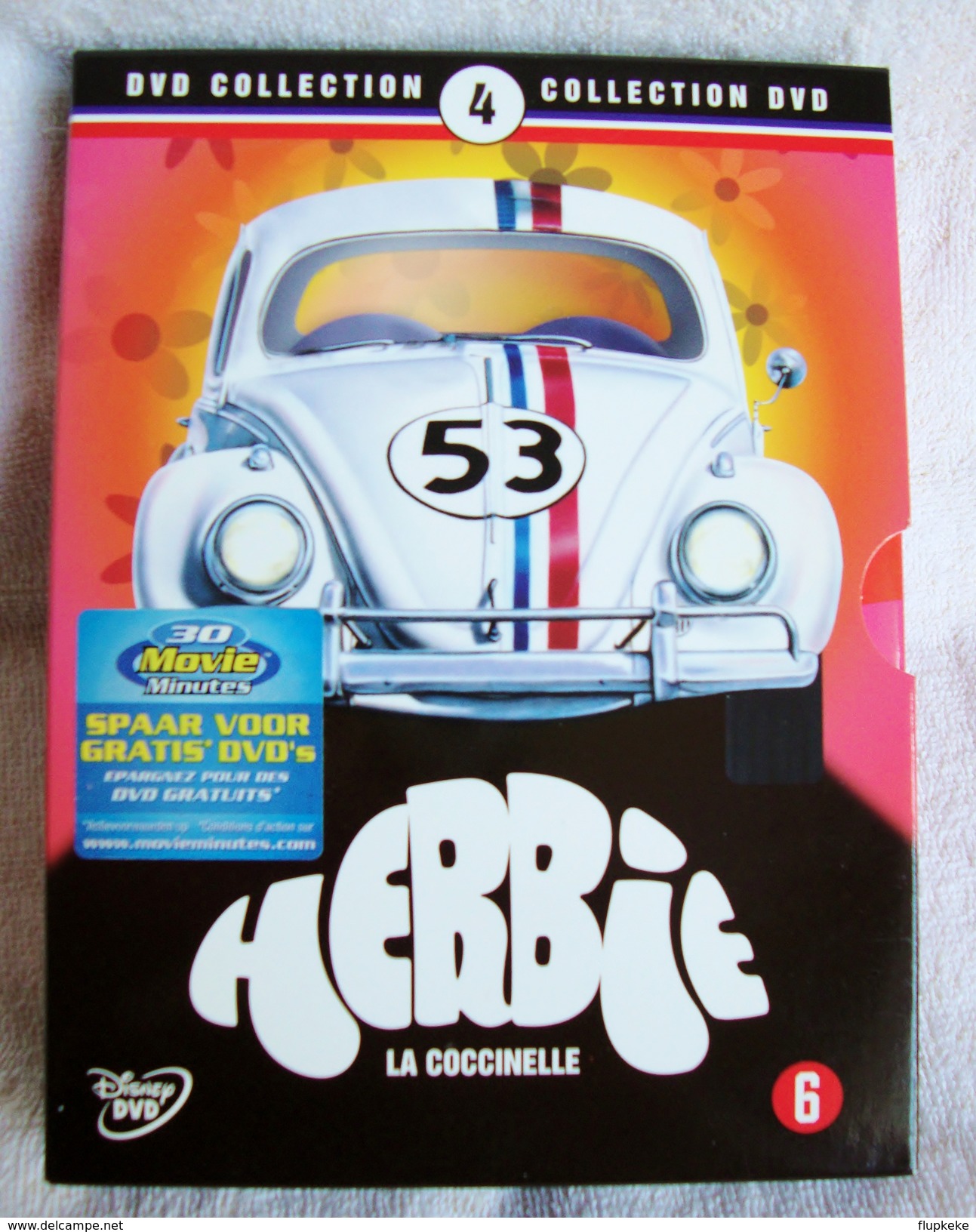 Dvd Zone 2 La Coccinelle Herbie Le Coffret Collection 4 Dvd Disney Dvd Vf+Vost Fr&Ned - Comedy