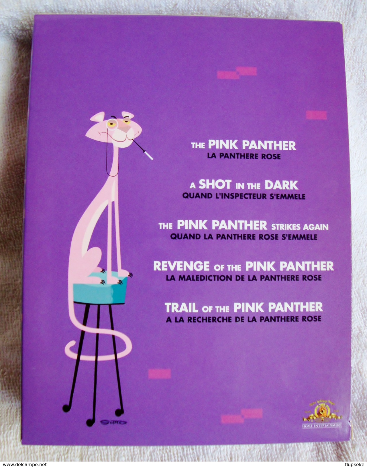 Dvd Zone 2 La Panthère rose la collection de films (2003) The Pink Panther Film Collection vf+Vostfr