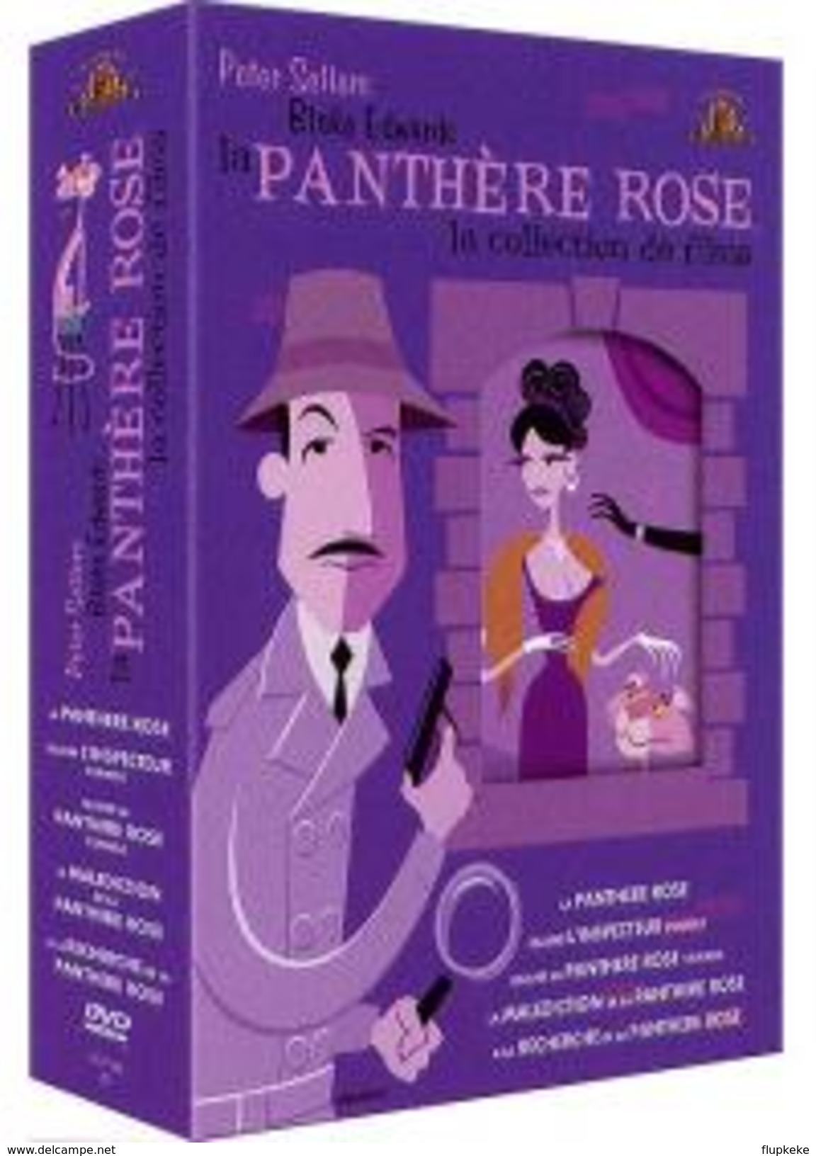 Dvd Zone 2 La Panthère rose la collection de films (2003) The Pink Panther Film Collection vf+Vostfr