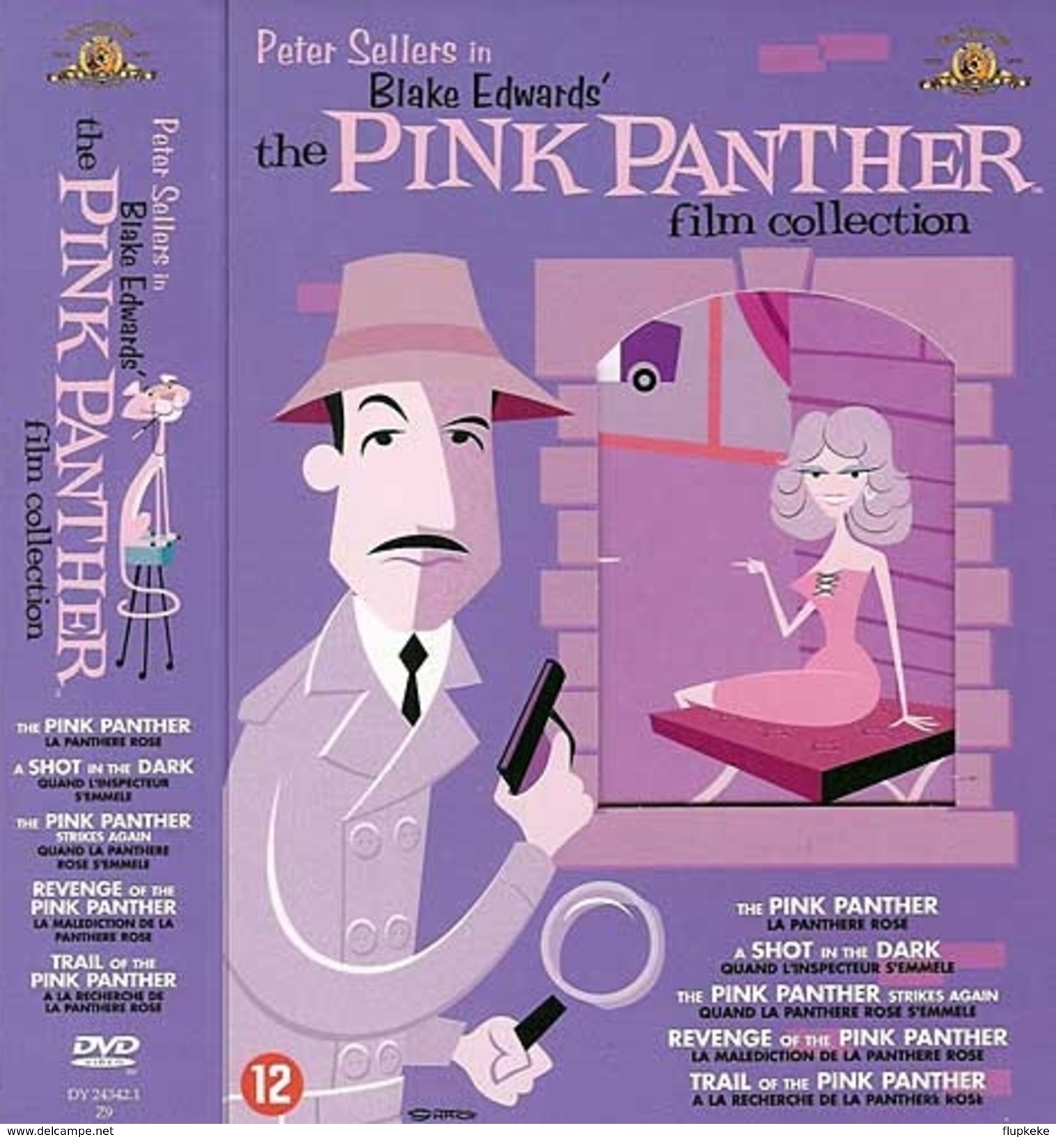 Dvd Zone 2 La Panthère rose la collection de films (2003) The Pink Panther Film Collection vf+Vostfr