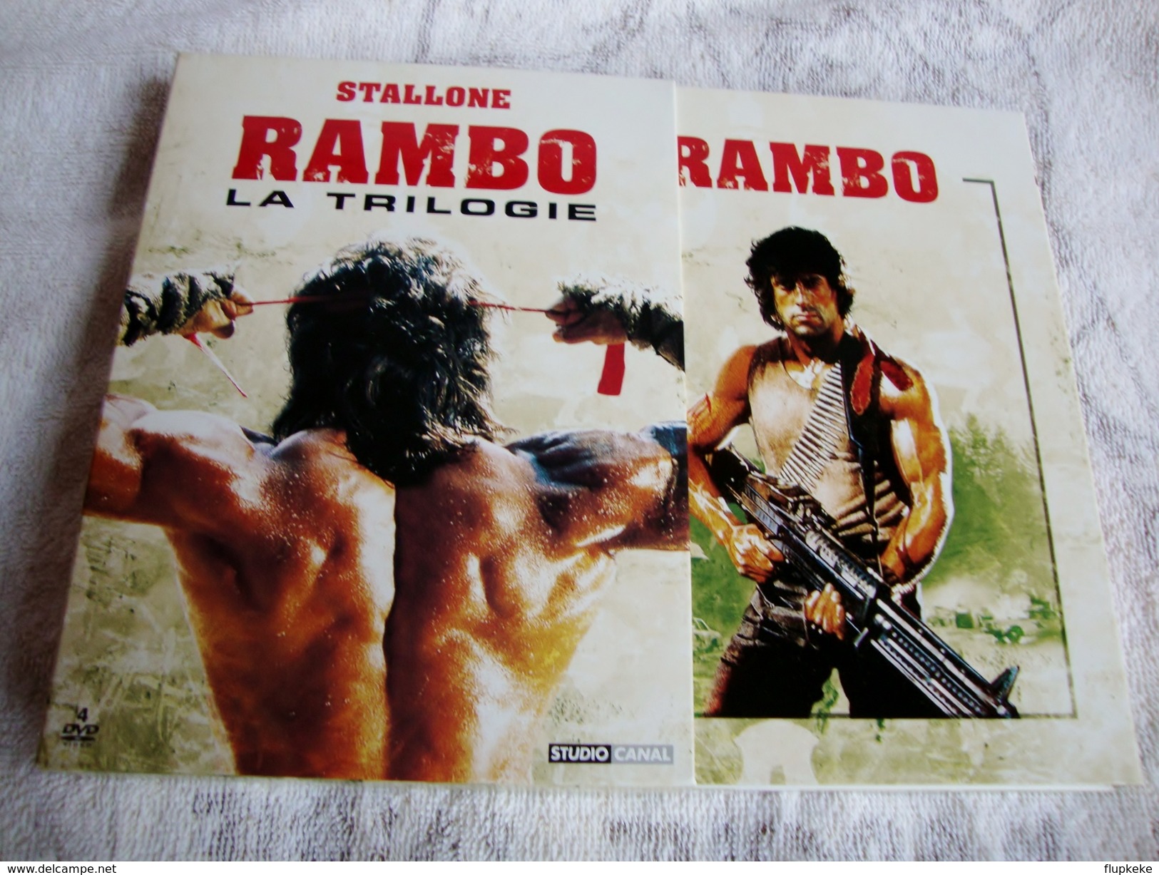 Dvd Zone 2 Rambo La Trilogie 4 Dvd Studio Canal Vf+Vostfr - Action, Aventure