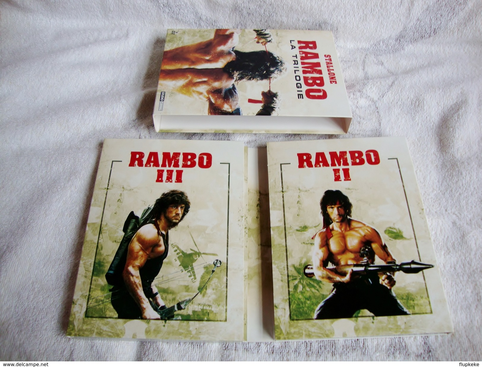 Dvd Zone 2 Rambo La Trilogie 4 Dvd Studio Canal Vf+Vostfr - Action, Adventure