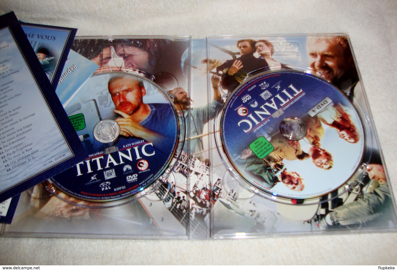 Dvd Zone 2 Titanic (1997) Édition Collector DeLuxe 4 dvd vf+Vostfr