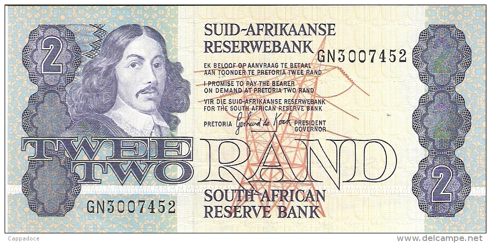 AFRIQUE Du SUD   2 Rand   ND (1983-90)   Sign.6   P. 118d   UNC - Afrique Du Sud