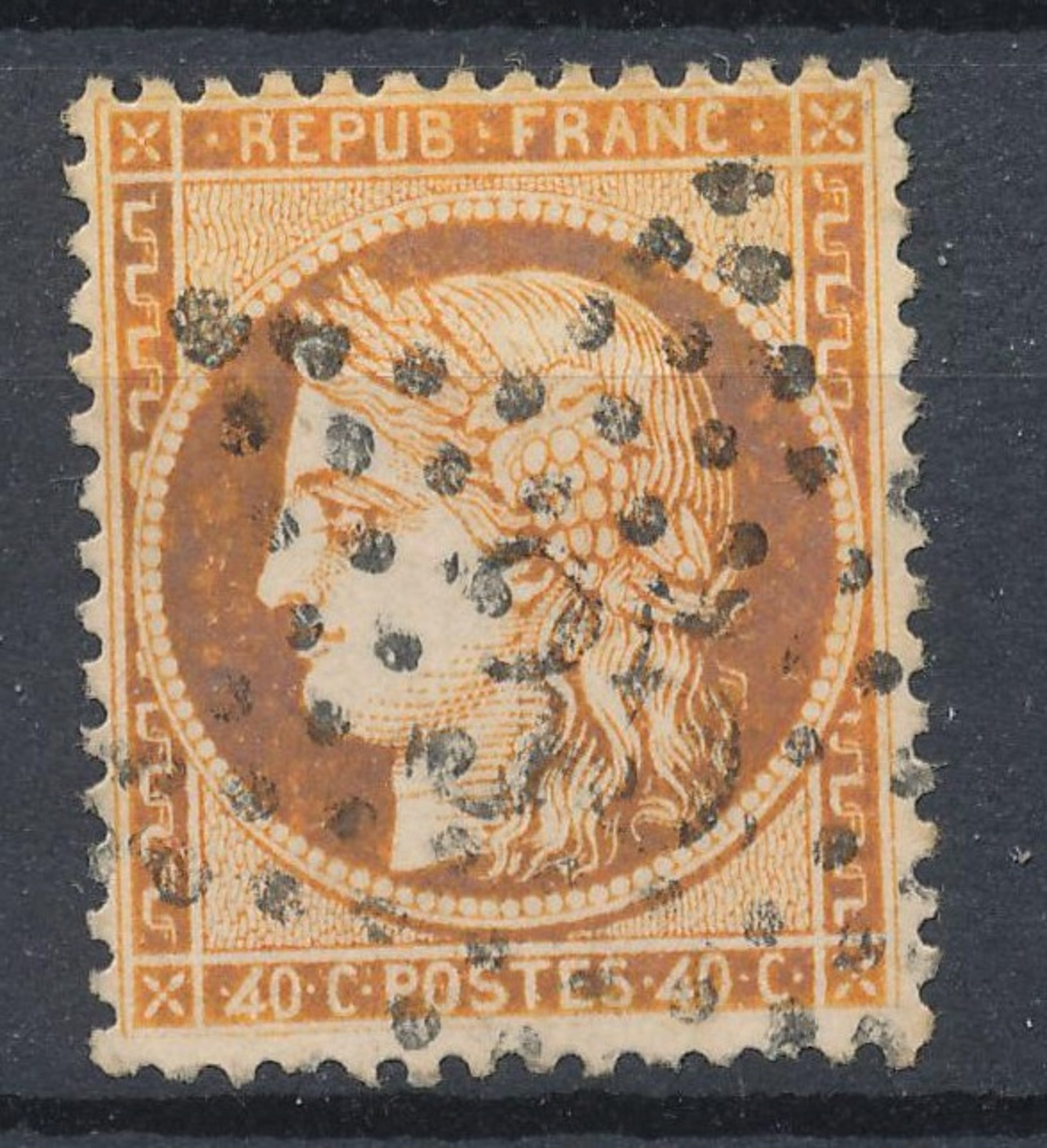 N°38 VARIÉTÉ ETOILE 35. - 1870 Belagerung Von Paris