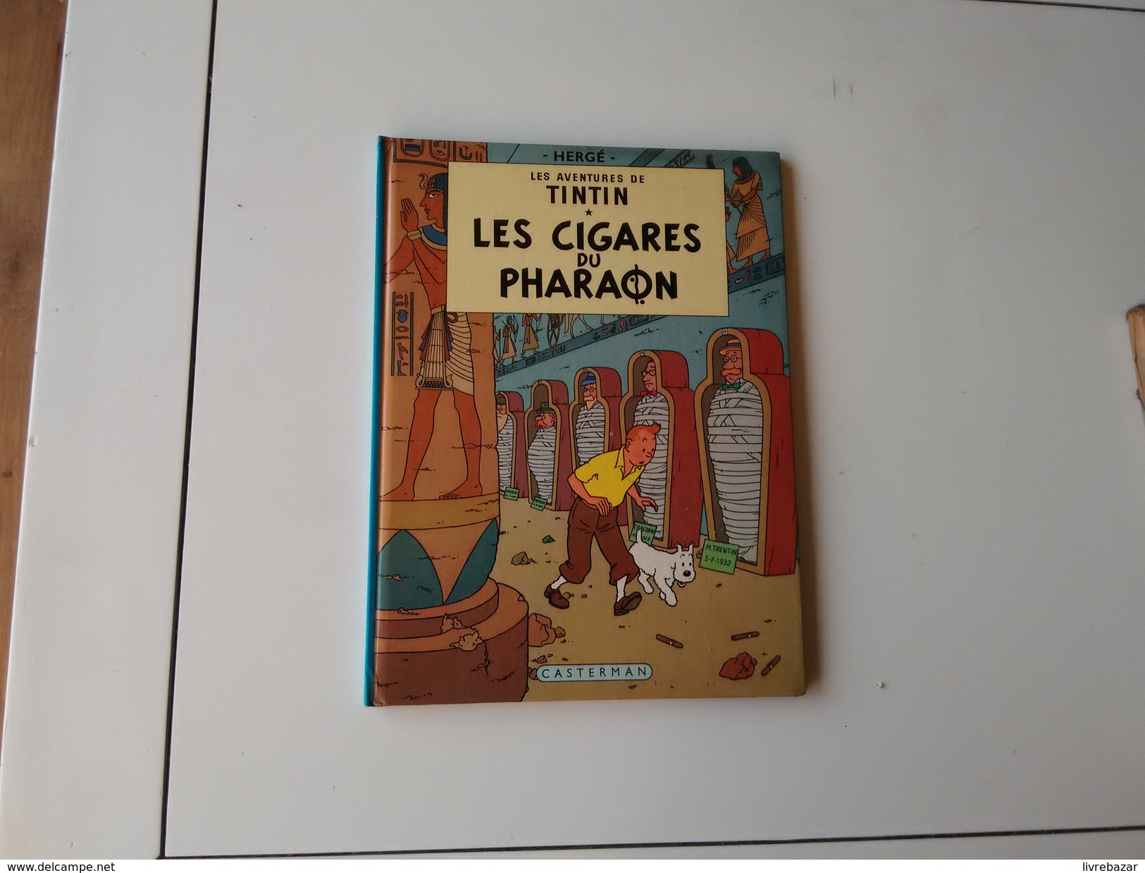 LES CIGARES DU PHARAON CASTERMAN - Hergé