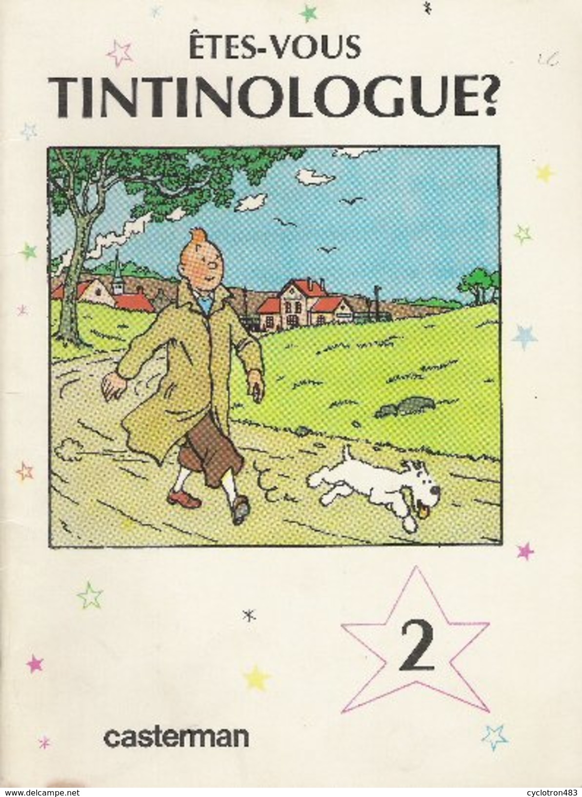 Êtes-vous Tintinologue ? Volume 2. EO. - Hergé