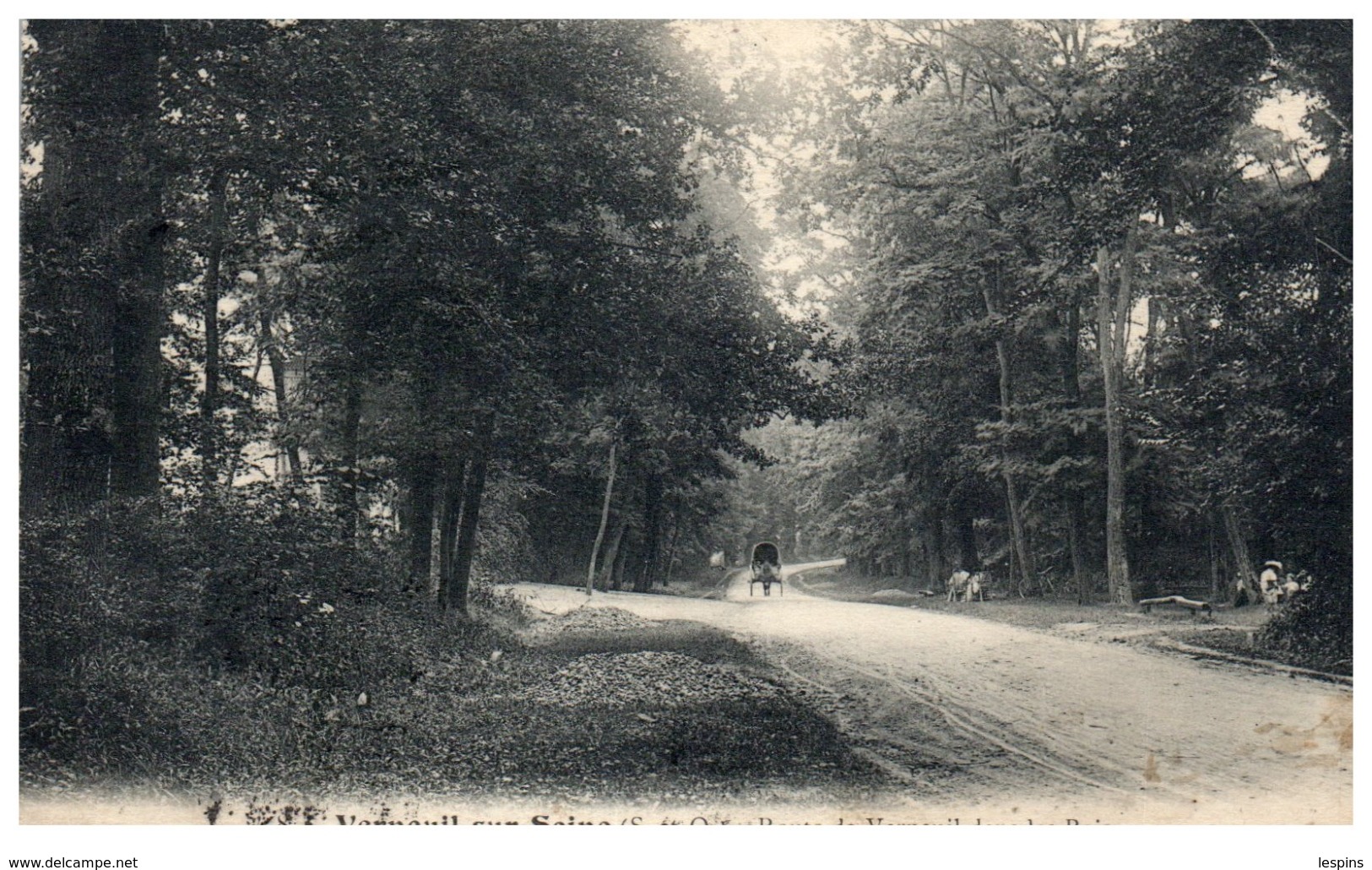 78 - VERNEUIL Sur SEINE -- Route De Verneuil Dans Le Bois - Verneuil Sur Seine