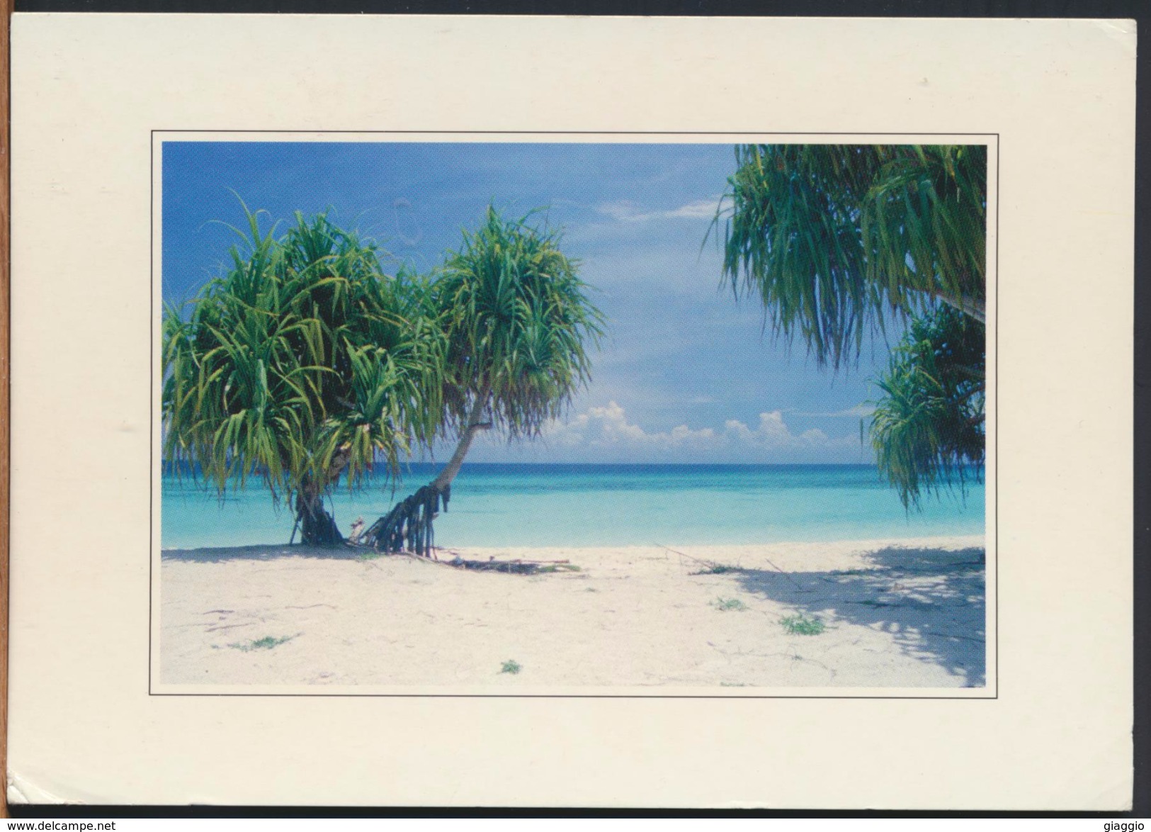 °°° 1189 - TANZANIA - BEACH AT NUNGWI - With Stamps °°° - Tanzania