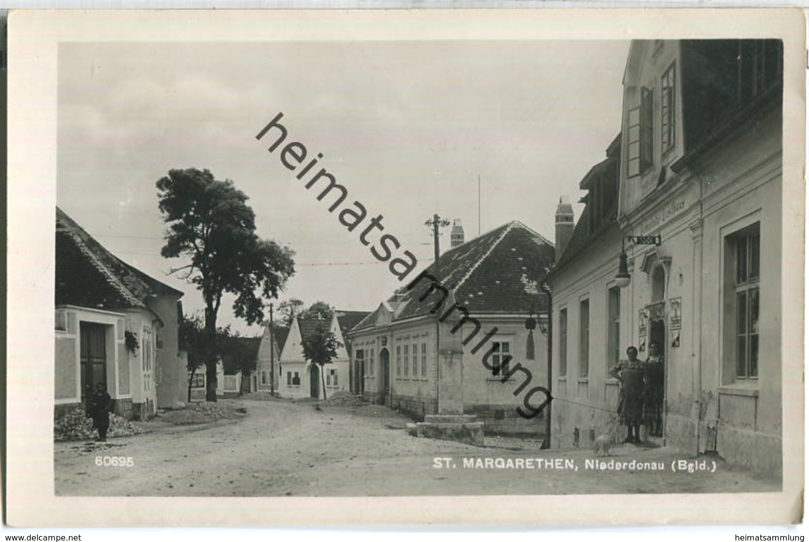 Sankt Margarethen - Gemeinde-Gasthaus - Burgenland - Foto-Ansichtskarte - Sonstige & Ohne Zuordnung