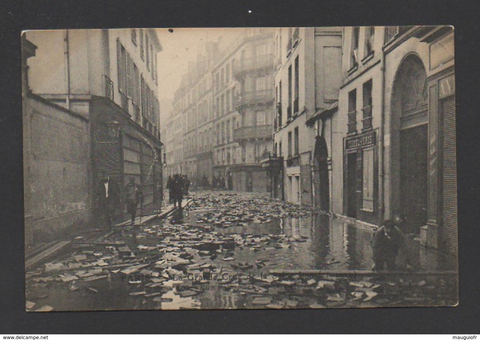DF / 75 PARIS / INONDATIONS DE 1910 / JANVIER / RUE BONAPARTE - Inondations De 1910