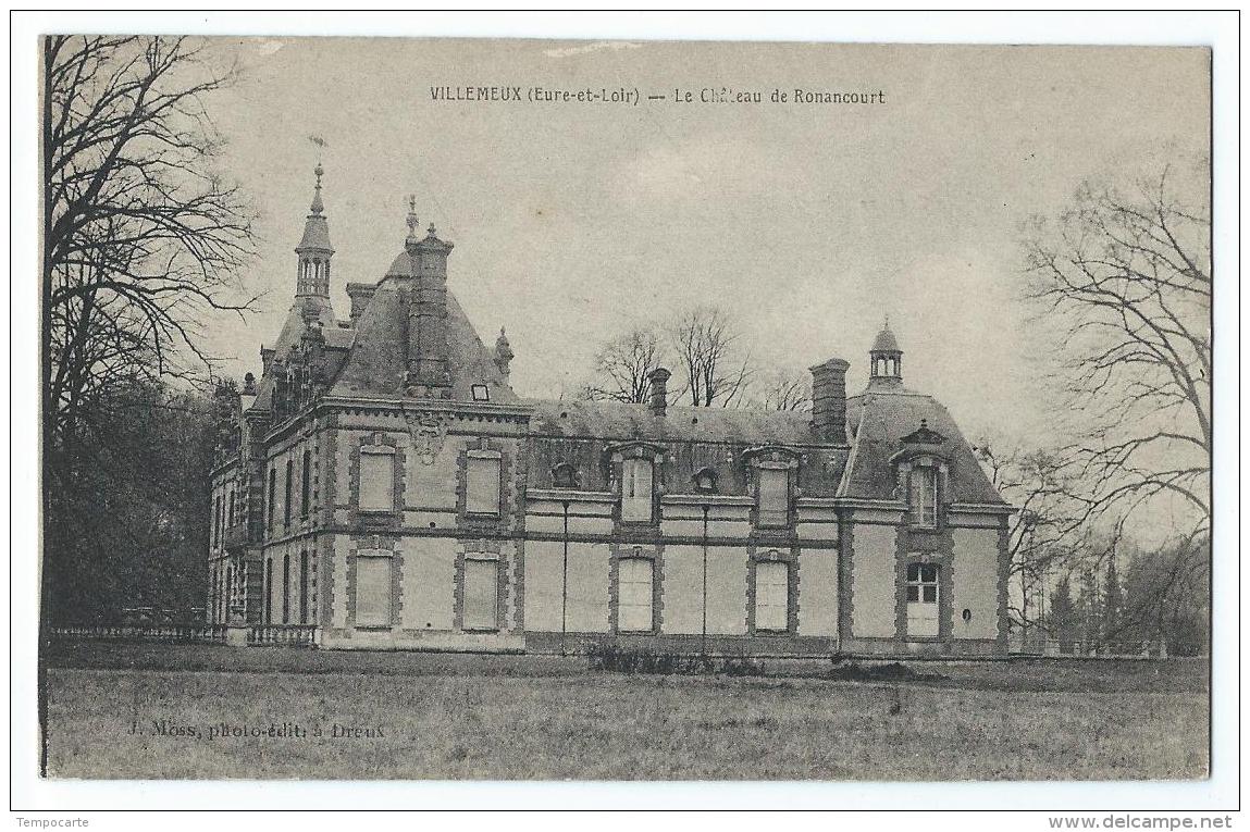 Villemeux - Le Château De Ronancourt - Villemeux-sur-Eure