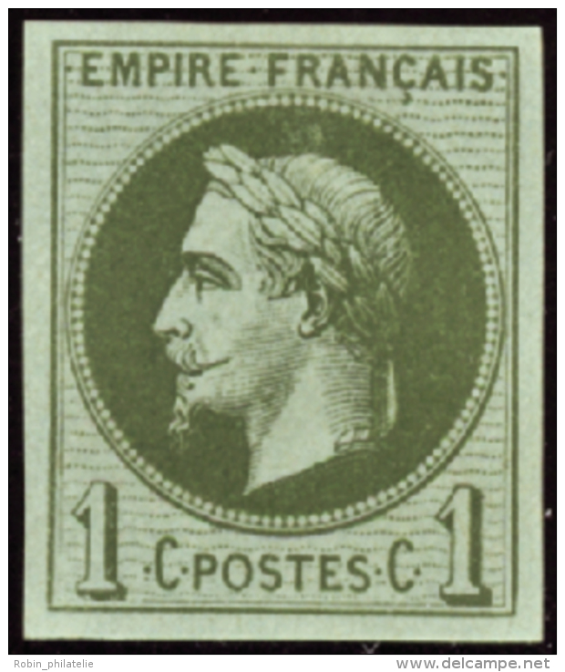 N&deg;  25 D 1c Bronze R&eacute;impression Granet Qualit&eacute;: (*) Cote: 1450&nbsp; &euro; - Altri & Non Classificati