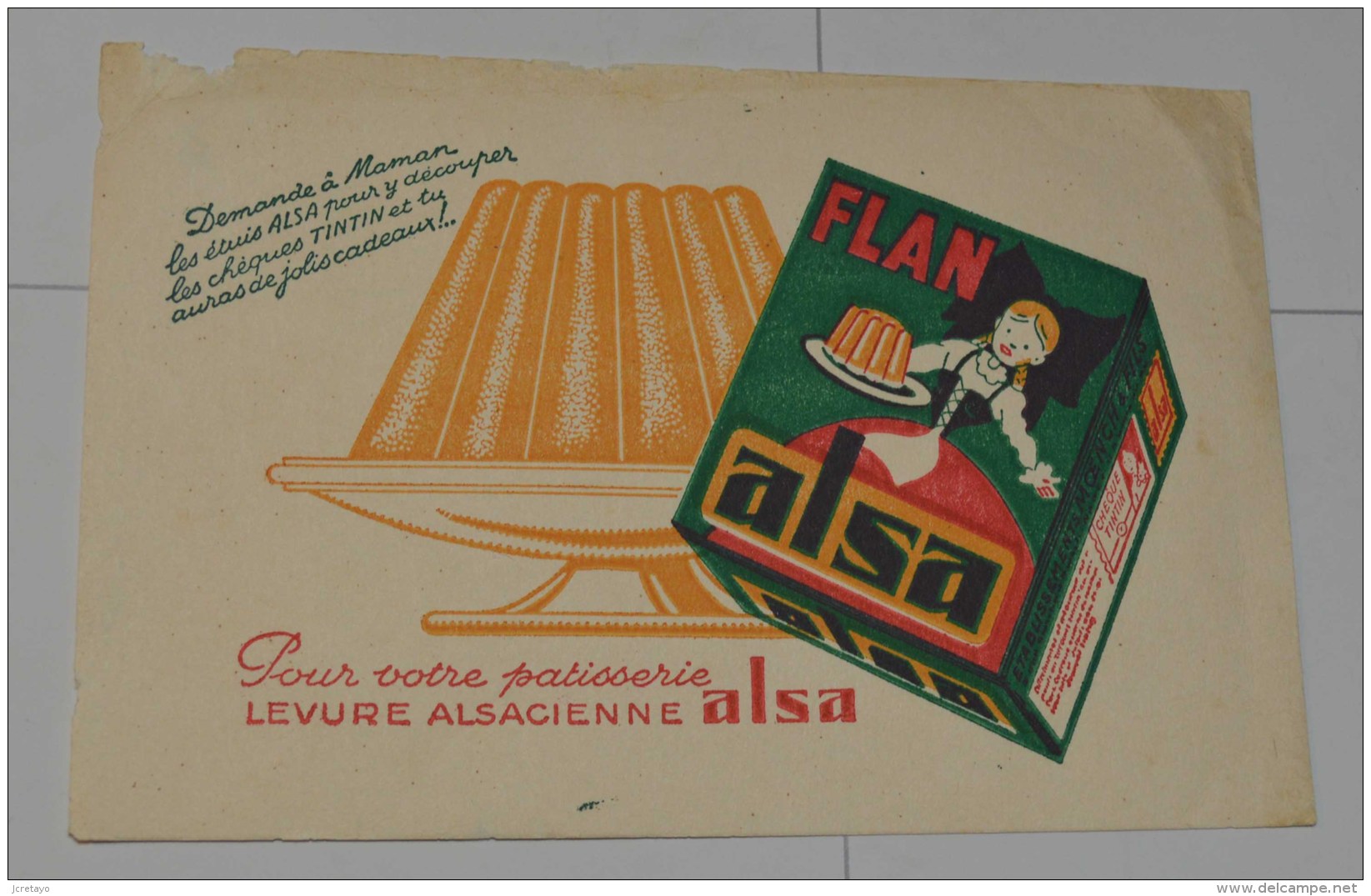 Flan Alsa - Sucreries & Gâteaux
