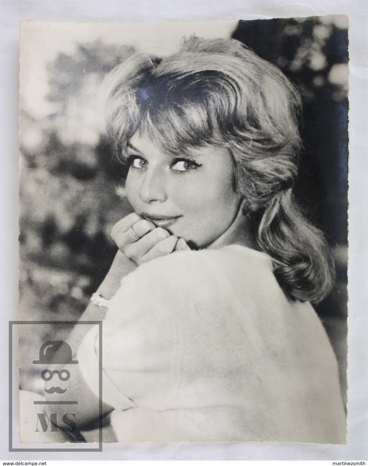 1960's Vintage Real Photo Cinema Film Actress: Annette Vadim By Studio Vauclair, Editions P.I. Paris. 18 X 14 Cm - Fotos